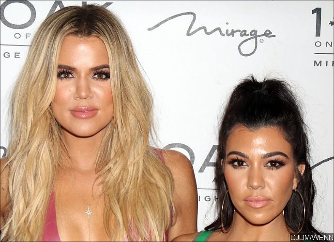 Kourtney and Khloe Kardashian Flaunt Their Butts in Sexy Swimsuits During 'Ass Parade'