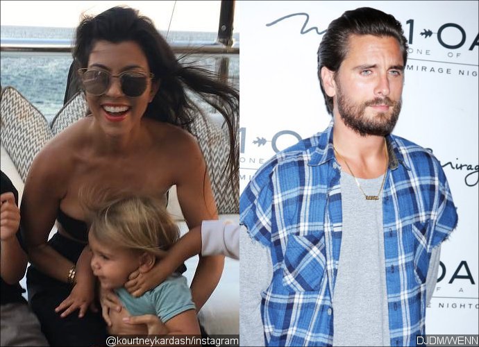 Kourtney and Reign Relax in Miami While Scott Disick Makes Out With Two Women at Once in Las Vegas