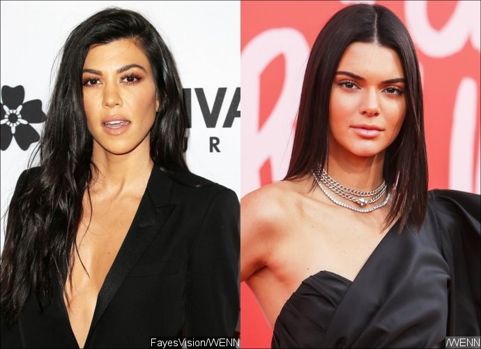 Kourtney Kardashian and Kendall Jenner Flaunt Booties in Skimpy Swimsuits During Vacation in Cannes