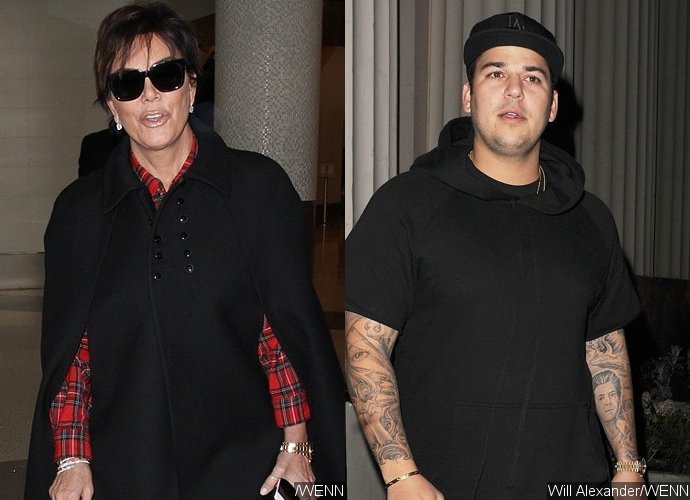 Kris Jenner Opens Up About Rob Kardashian's Absence From Family Thanksgiving Photo