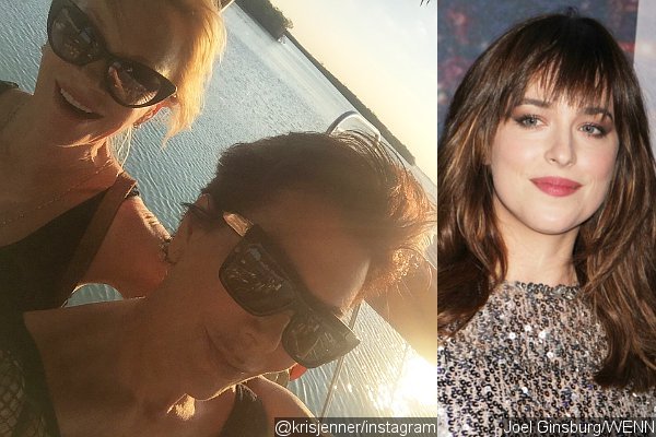 Kris Jenner Vacations With Melanie Griffith and Dakota Johnson in Cancun
