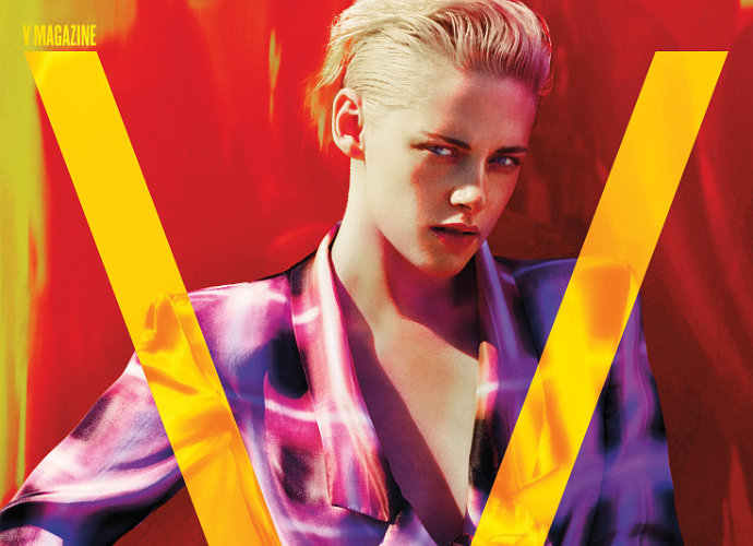 Kristen Stewart Goes Blonde and Strips Down to a Thong for V Magazine