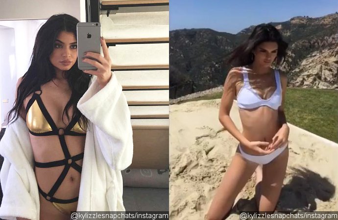 Kylie and Kendall Jenner Show Off Hot Bodies While Modeling Their Bikini Line