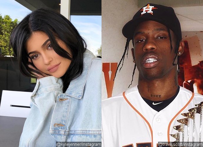 Kylie Jenner and Travis Scott Finally Make an Appearance Together at the Kardashian Christmas Party