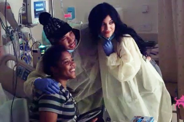 Kylie Jenner and Tyga Give Back to Community by Visiting Children's Hospital