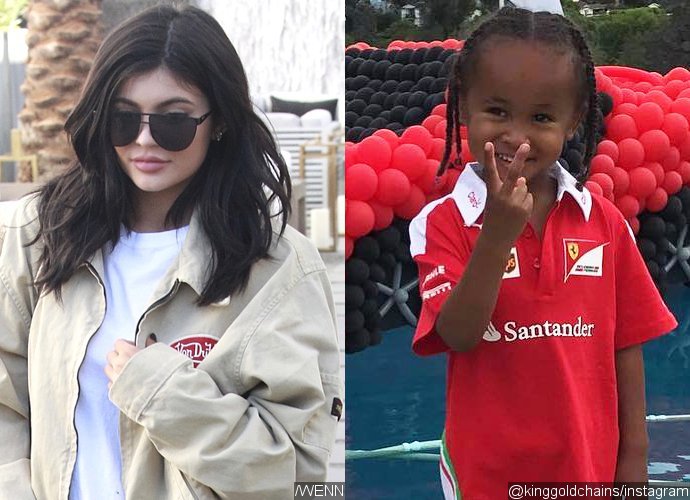Kylie Jenner Awkwardly Gets Turned Down When Trying to Carry Tyga's Son King Cairo