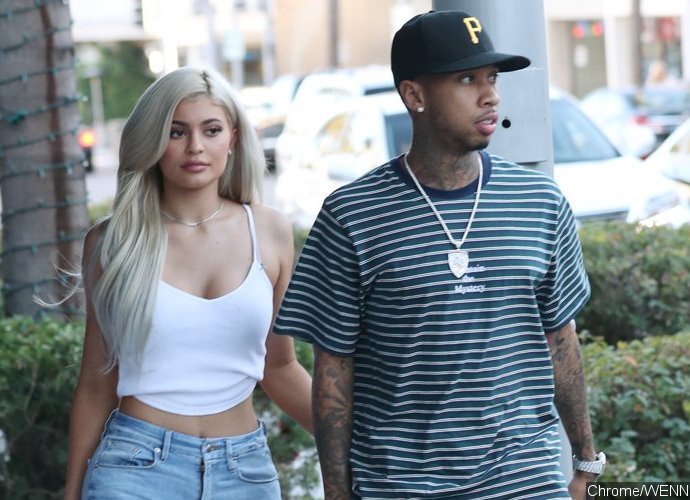 Kylie Jenner Gives Tyga 60-Carat Diamond Bracelett as Birthday Gift