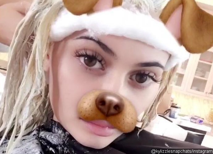 3. Kylie Jenner's Best Platinum Blonde Hair Moments - wide 10