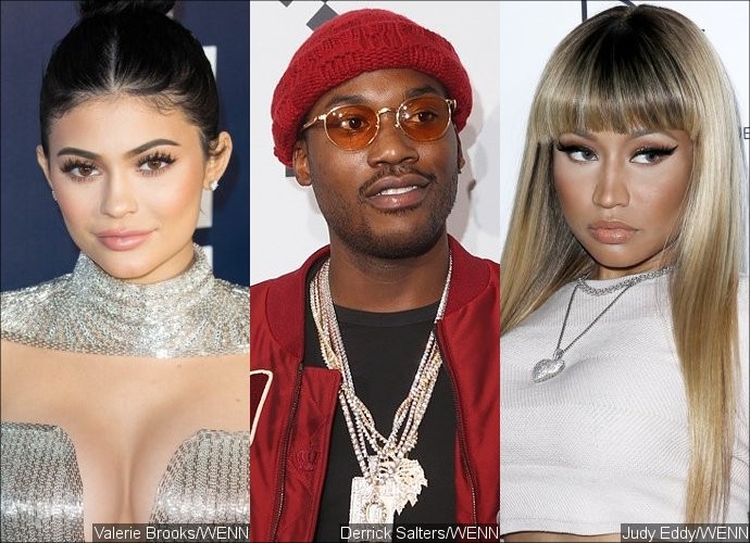 Kylie Jenner Likes Meek Mill, but She's Worried About His Ex Nicki Minaj