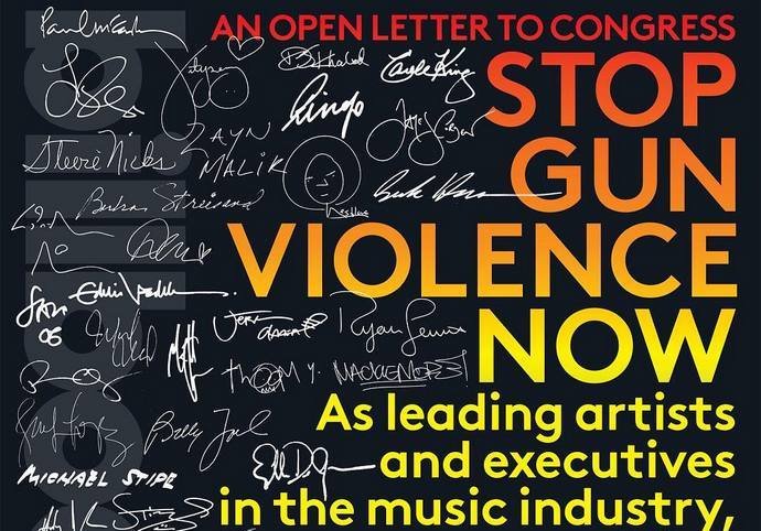 Lady GaGa, Katy Perry, Britney Spears and More Sign Gun Control Petition for Congress