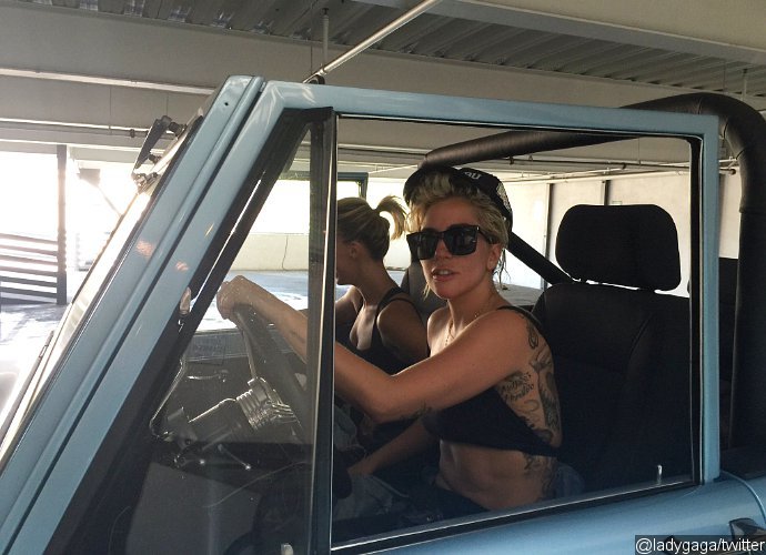 Lady GaGa Spotted Filming 'Perfect Illusion' Music Video in the Desert