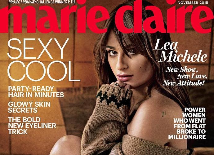 Lea Michele Calls Her Butt 'a Showstopper' in Revealing Marie Claire Shoot