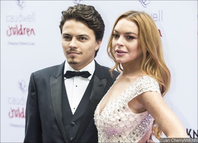 Lindsay Lohan's Ex-Fiance Egor Tarabasov Partying With Bikini Babe in St. Tropez