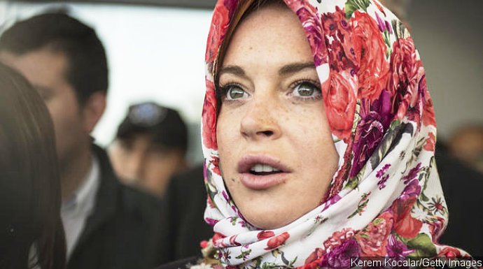 Lindsay Lohan Slammed as Hypocrite for Wearing Burkini