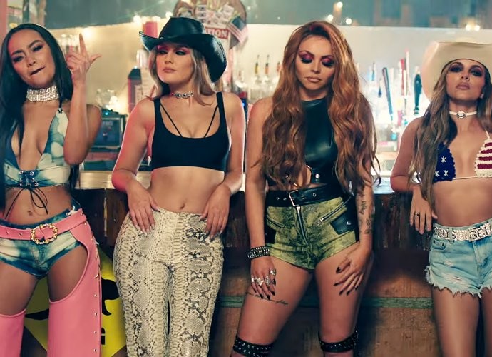 rutine Trin Hofte Little Mix Channels Inner Cowgirls in Music Video for 'No More Sad Songs'  Ft. Machine Gun Kelly