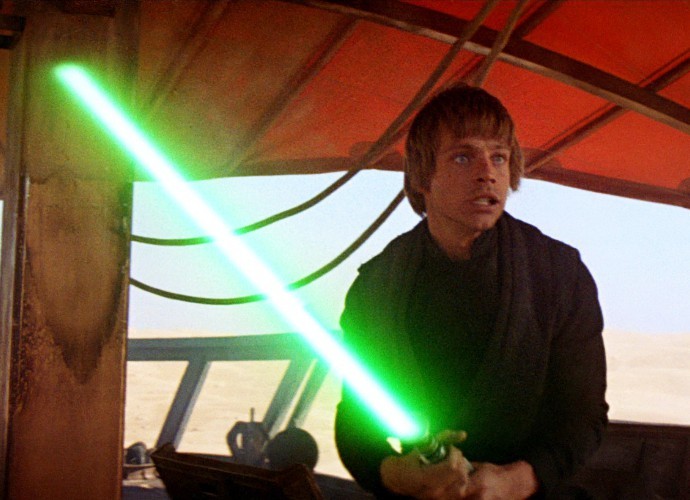 luke skywalker lightsaber target