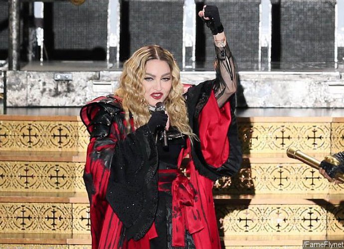 Madonna Accidentally Exposes a Fan's Breast in Front of the Crowd During Concert