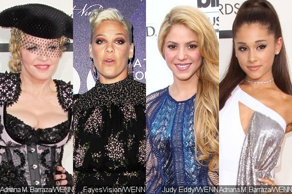Madonna, Pink, Shakira, Ariana Grande Among Stars Celebrating International Women's Day