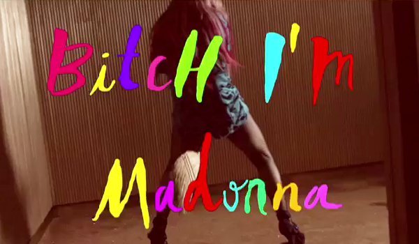 Madonna Previews 'B**ch I'm Madonna' Video