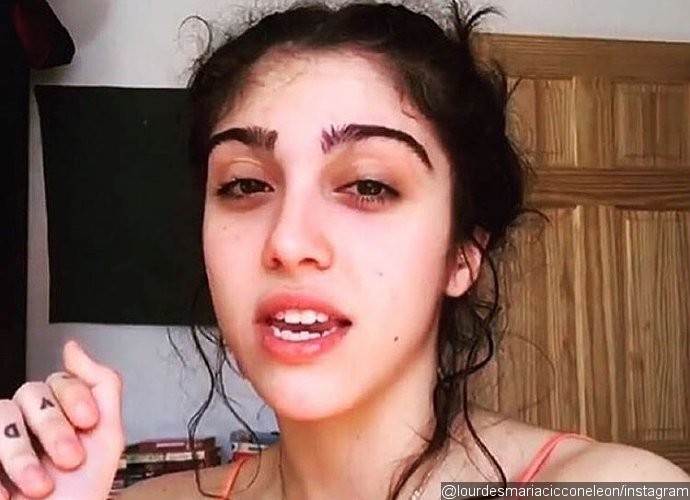 Madonna's Daughter Lourdes Leon Shows Off Unshaven Armpits in Skimpy Bikini