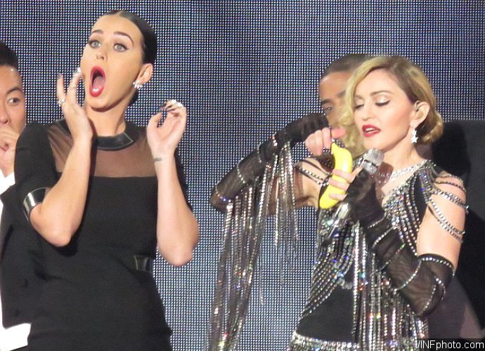 Madonna Spanks Katy Perry on Stage During Her 'Rebel Heart' Tour