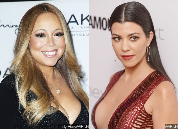 Report: Mariah Carey and Kourtney Kardashian Are Feuding Over a Nanny