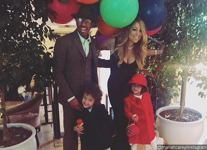 Mariah Carey and Nick Cannon Reunite for Thanksgiving With Their Kids