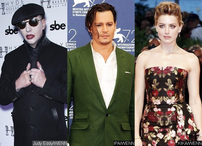 Marilyn Manson: Johnny Depp Was 'Crucified' in Amber Heard Divorce