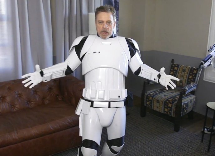 Mark Hamill Goes Incognito as Stormtrooper for 'Star Wars' Charity