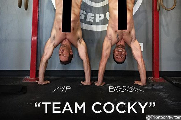 Mark-Paul Gosselaar Poses Upside Down and Naked for Fitness Competition
