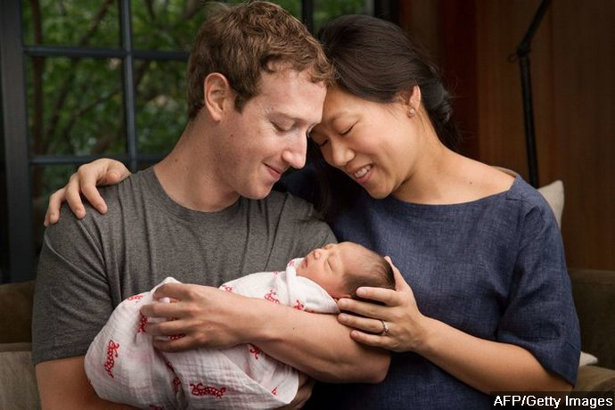 Mark Zuckerberg and Wife Welcome First Child, Pledge 99 Percent of Facebook Shares to Charity