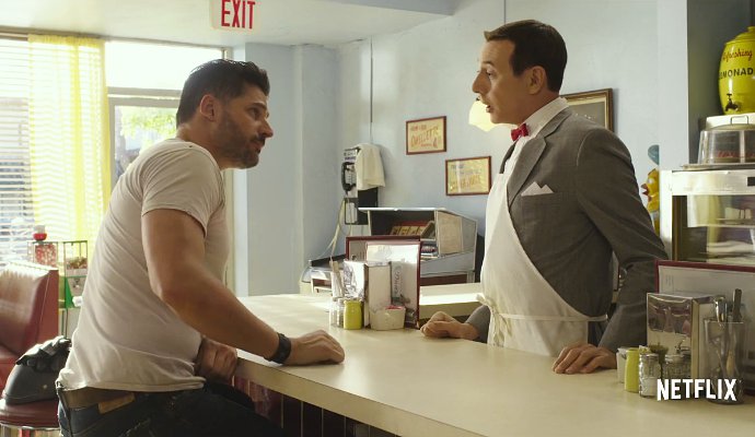 How Meeting Joe Manganiello Starts Pee-wee's Adventurous Holiday in Trailer for Netflix's Movie