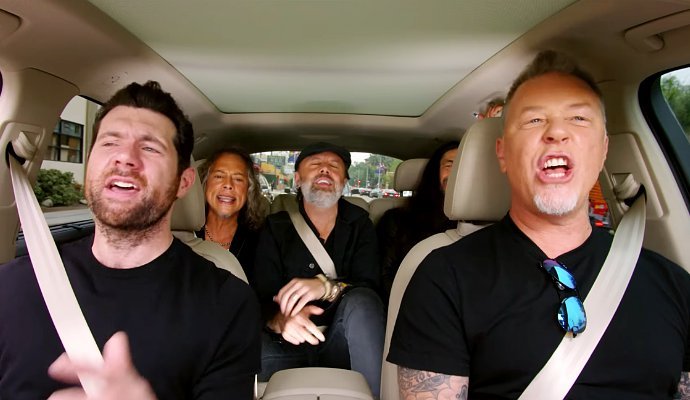 Metallica Sings Rihanna's 'Diamonds' in New 'Carpool Karaoke: The Series' Trailer