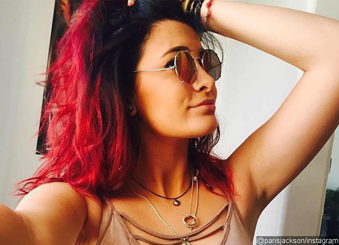 Michael Jackson's Daughter Paris Steps Out With New Edgy Hair Color Michael Jackson's Daughter Paris Steps Out With New Edgy Hair Color