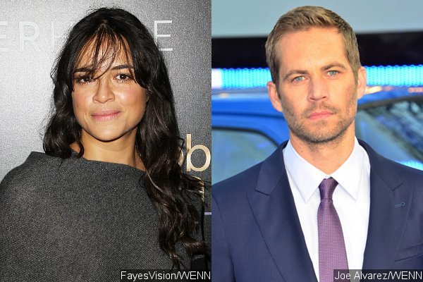 Image result for Michelle Rodriguez on paul walker death