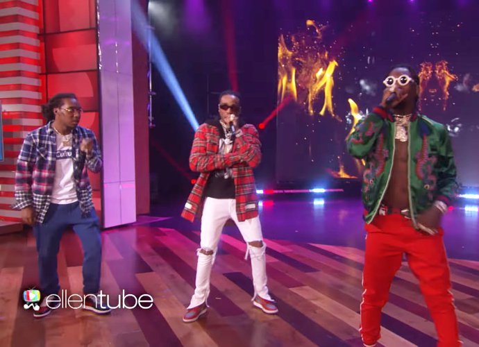 Watch Migos' Energetic Performance of 'Bad and Boujee' on 'Ellen'