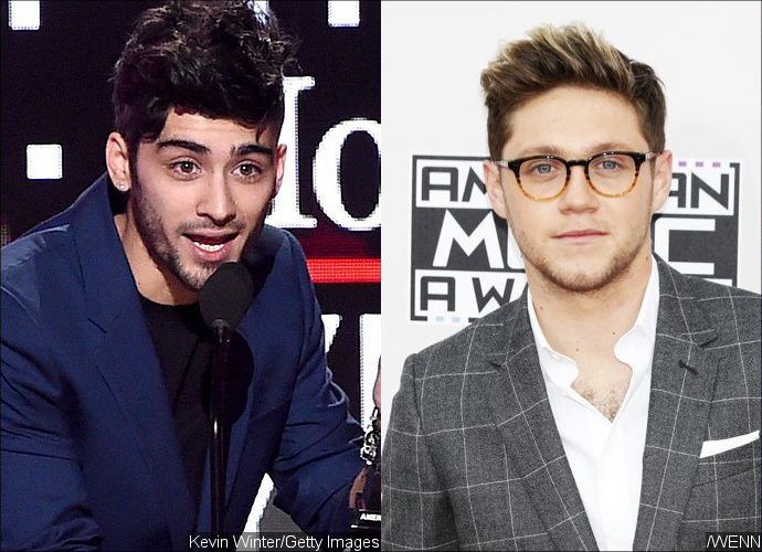 Watch the Moment Zayn Malik and Niall Horan Have Awkward Reunion at AMAs