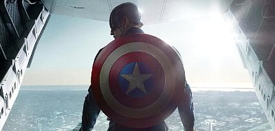 Captain America jumps off plane without parachute on