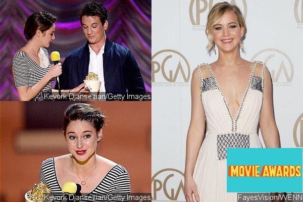 MTV Movie Awards 2015: Shailene Woodley and Jennifer Lawrence Among Early Winners