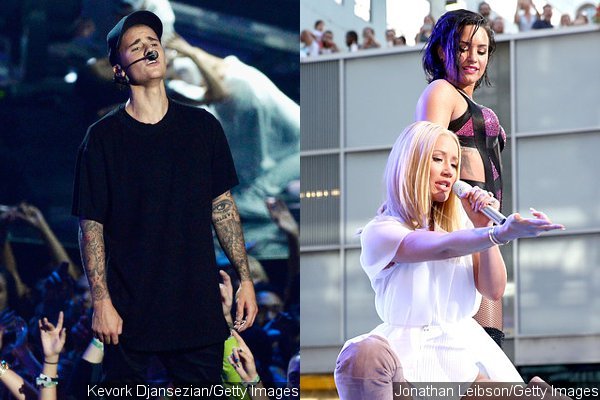 MTV VMAs 2015 Performances: Justin Bieber Cries, Demi Lovato Presents Iggy Azalea