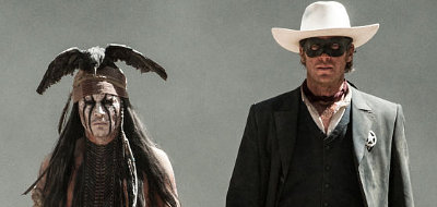 Johnny Depp and Armie Hammer get in action in 'The Lone Ranger' 