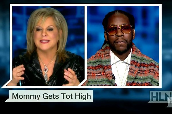 Nancy Grace and 2 Chainz Debating Over Pot Legalization on TV
