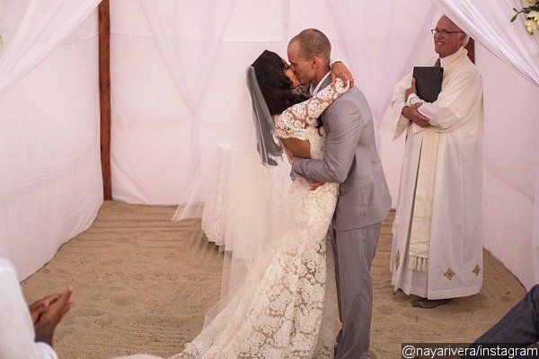 Naya Rivera Shares Never-Before-Seen Wedding Pic