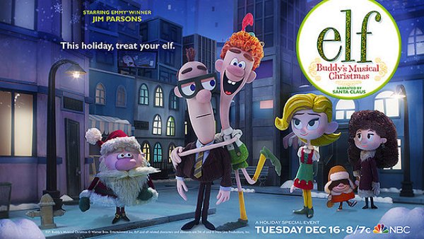 First Preview for NBC's Animated Movie 'Elf: Buddy's Musical Christmas'