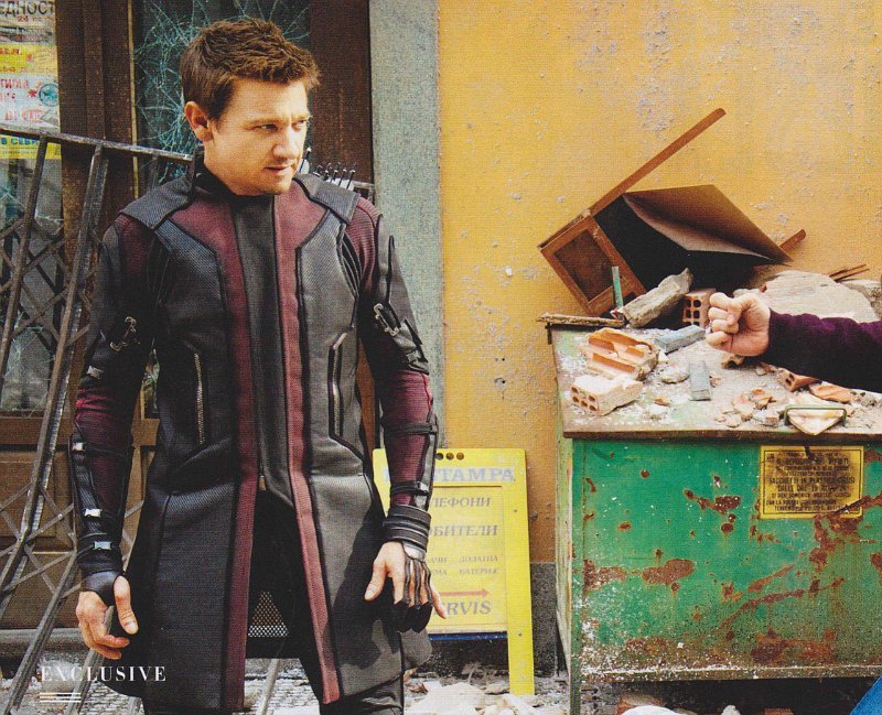 Hawkeye dengan penampilan barunya