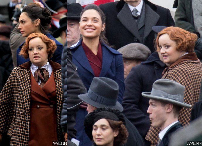 lucy davis as etta candy wonder woman on set pictures reveal lucy davis as etta candy lucy davis as etta candy wonder woman on set pictures reveal lucy davis as etta candy