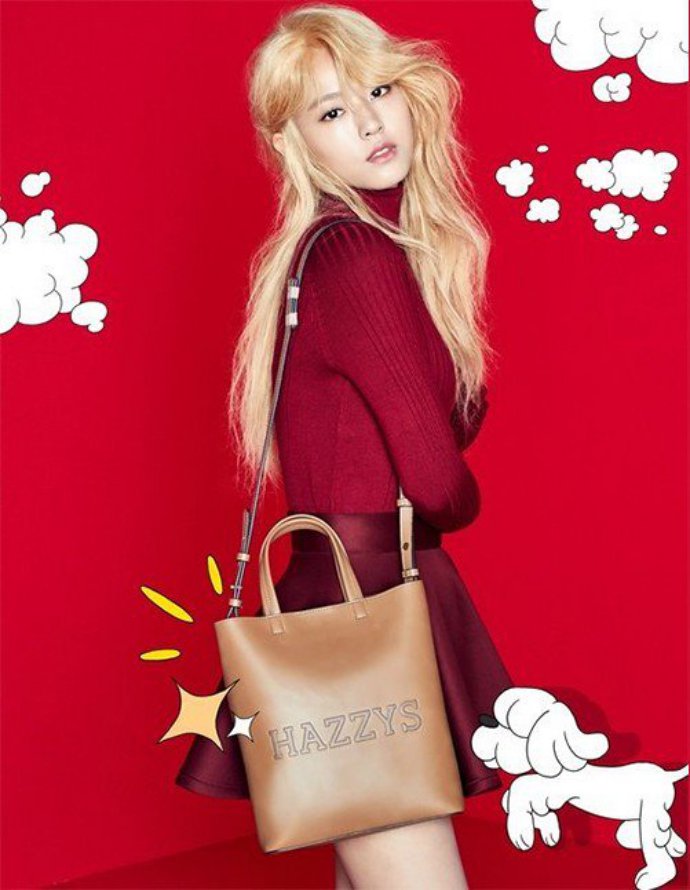 Aoa S Seolhyun Goes Blonde In Photoshoot