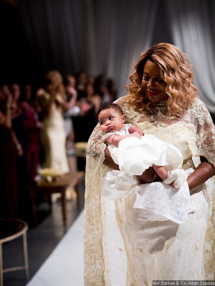 Serena Williams' Wedding Pictures Unveiled. See Her Stunning Gown!