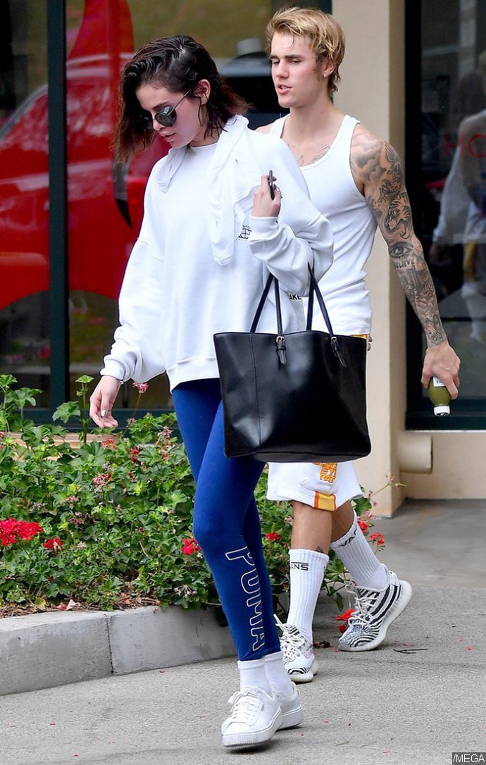 justin bieber white sneakers