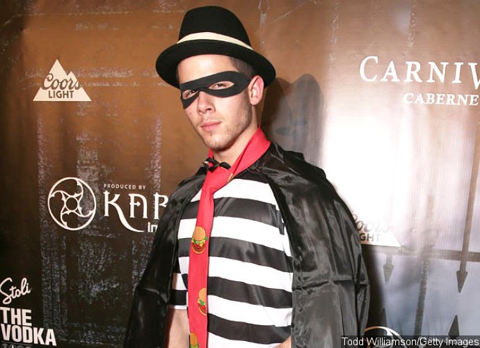 Nick Jonas Is Hamburglar at Maxim's Halloween Party